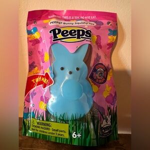 Viral blue peeps bunny squishy